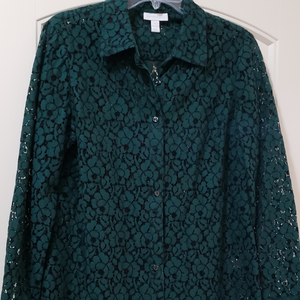 Button up shirt.
